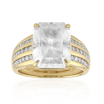 Gouden ring met een Namibië Cerussiet (de Melo)
