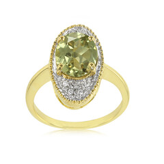 Zilveren ring met een zultaniet
