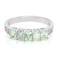 Zilveren ring met Paraiba toermalijnen