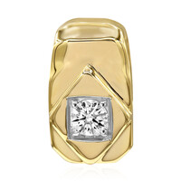 Gouden hanger met een IF Diamant (D)