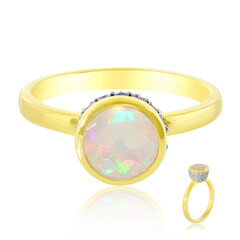 Zilveren ring met een Welo-opaal
