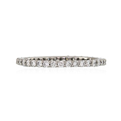 Platina ring met Loepzuivere (F) Diamanten (LUCENT DIAMONDS)