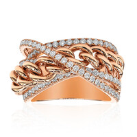 Gouden ring met SI2 (H) Diamanten (Estée Collection)