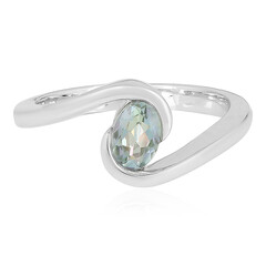 Zilveren ring met een Mountain Lake Kwarts