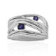 Zilveren ring met een ioliet (TPC)