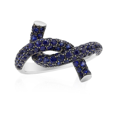 Gouden ring met blauwe saffieren (Estée Collection)
