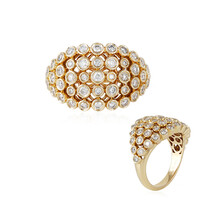 Gouden ring met SI2 (H) Diamanten (de Melo)