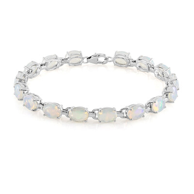 Zilveren armband met Welo-opalen