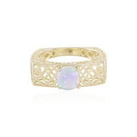 Gouden ring met een Welo-opaal (Ornaments by de Melo)