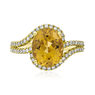 Gouden ring met een keizerlijk beril (AMAYANI)