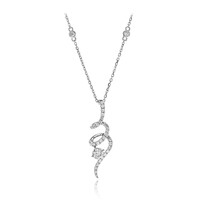 Gouden halsketting met een I1 (H) Diamant (CIRARI)