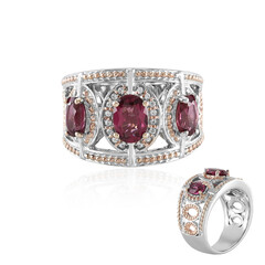 Zilveren ring met een Malawi Granaat (Dallas Prince Designs)