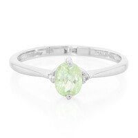 Zilveren ring met een Paraiba toermalijn