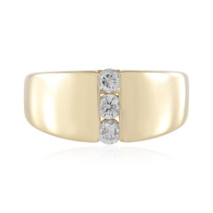Gouden ring met I1 (H) Diamanten (de Melo)