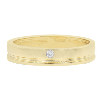 Gouden ring met een Diamant SI1 (G) (Annette)