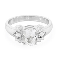 Zilveren ring met een Himalaya beril