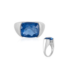 Zilveren ring met een kleurwissel fluoriet