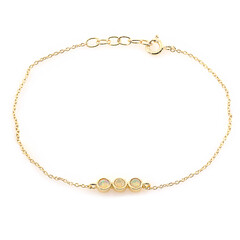 Zilveren armband met Welo-opalen