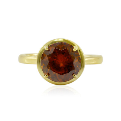 Gouden ring met een sfaleriet (Adela Gold)