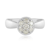 Gouden ring met een SI2 (H) Diamant (de Melo)
