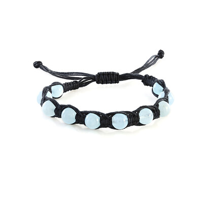 Armband met aquamarijnstenen