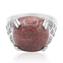 Zilveren ring met een Thuliet