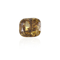Edelsteen met een gele SI1 diamant 0.27 ct
