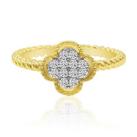 Gouden ring met Diamanten SI2 (G)