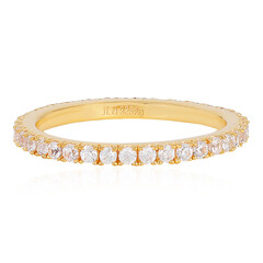 Zilveren ring met zirkonen
