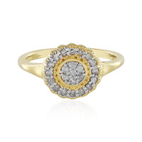 Zilveren ring met I2 (I) Diamanten