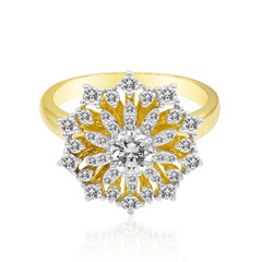Gouden ring met een Diamant SI1 (G)