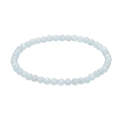 Armband met aquamarijnstenen