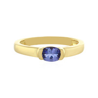 Zilveren ring met een AAA tanzaniet