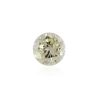 Edelsteen met een gele SI2 diamant 0,26 ct