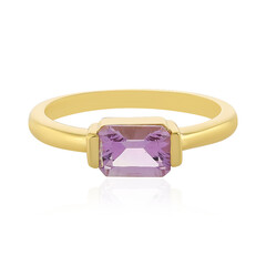 Zilveren ring met een lavendel amethist