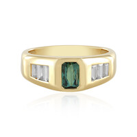 Zilveren ring met een groene Benedito toermalijn (Adela Silber)