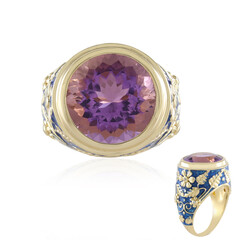 Zilveren ring met een lavendel amethist (Adela Silber)