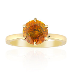 Gouden ring met een sfaleriet