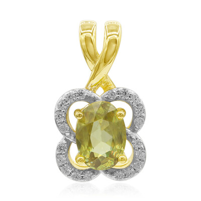 Gouden hanger met een sfeen