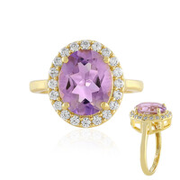 Zilveren ring met een Anahi Ametrien