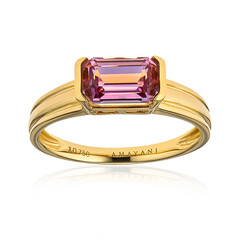Gouden ring met een Roze diaspoor (AMAYANI)