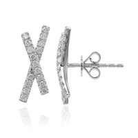 Gouden oorbellen met I1 (H) Diamanten (CIRARI)