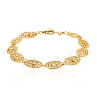 Zilveren armband met een PK (I) Diamant