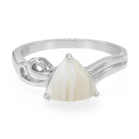 Zilveren ring met een Botswana agaat