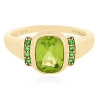 Gouden ring met een peridoot (La Revelle)