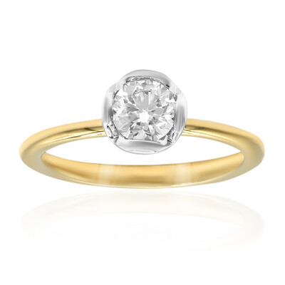 Gouden ring met een VS2 (H) Diamant (CIRARI)