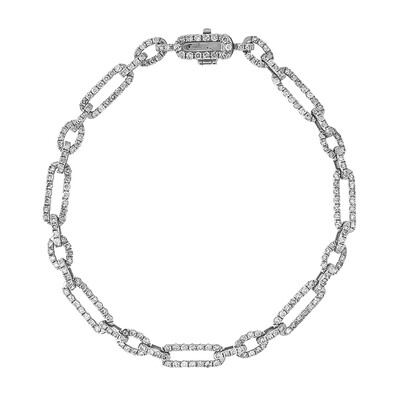 Gouden armband met I1 (H) Diamanten (CIRARI)