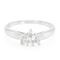 Zilveren ring met een Himalaya beril