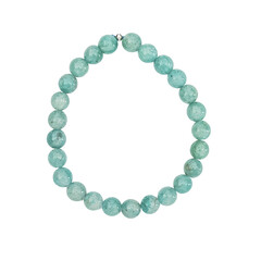 Zilveren armband met amazonieten