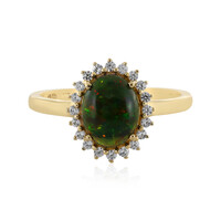 Gouden ring met een Mezezo opaal (Adela Gold)